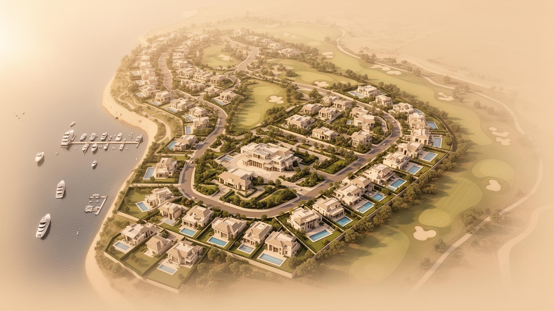 Макет премиального поселка Истра Клуб